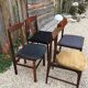 Set of 4 chairs from the 60's