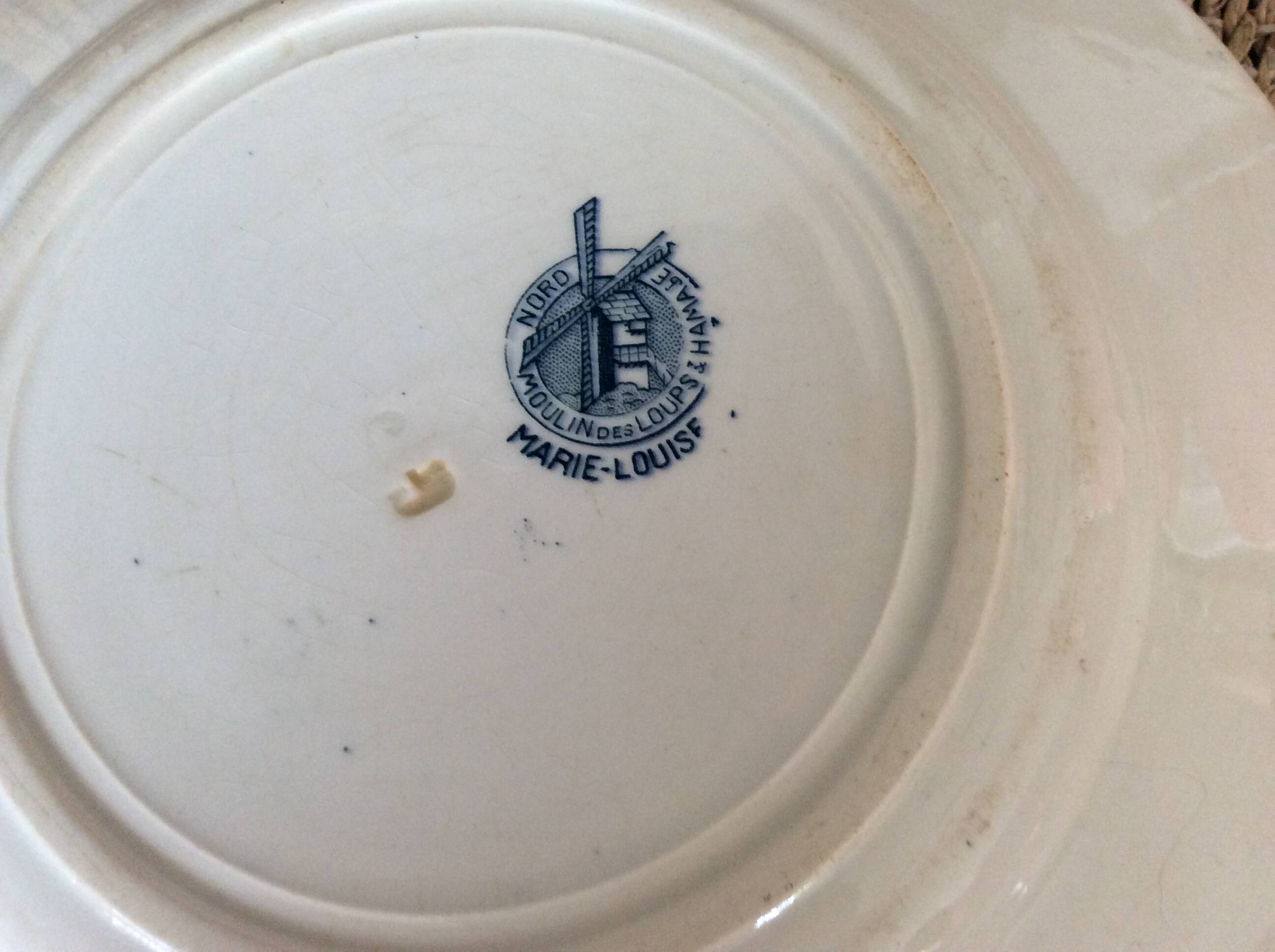 6 Terre de Fer flat plates