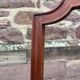 Pair of Louis XVI Napoleon III Chairs Mahogany 1920s Valet de chambre