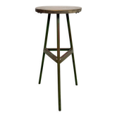 Green Industrial Workshop Stool, 1960s