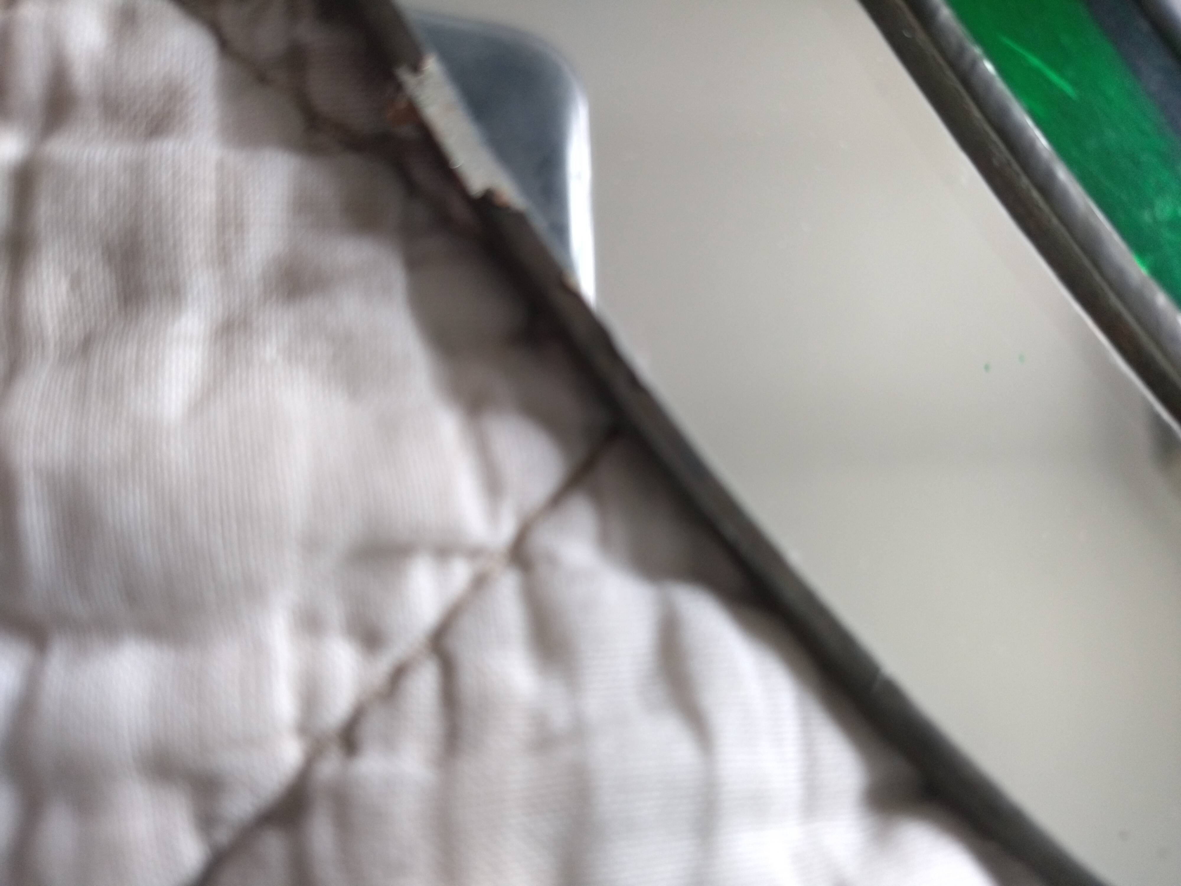 Pair of art deco wall mirrors 81x39cm