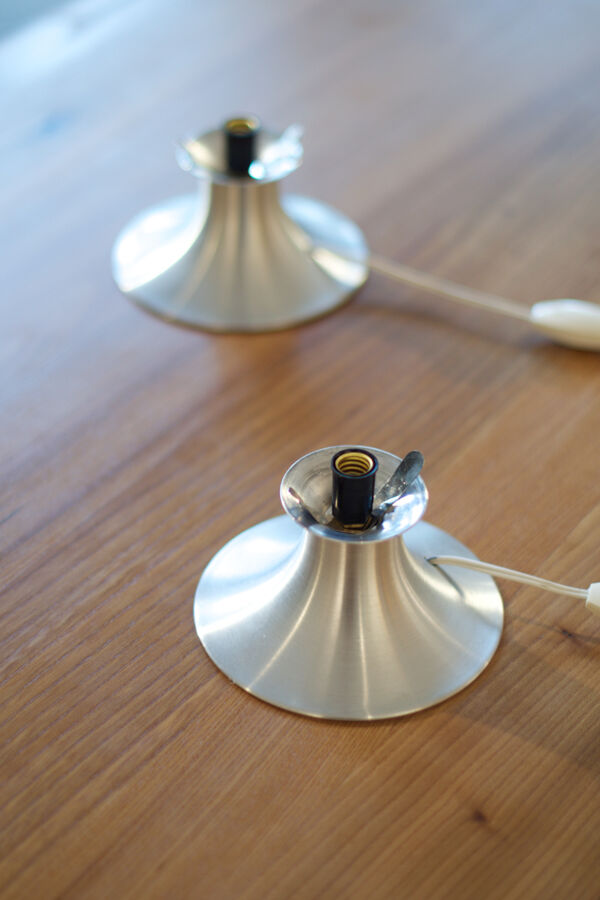 Paire d’appliques murales montagne