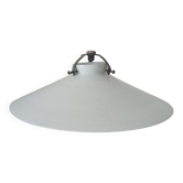 Vintage opaline lampshade with claw from the 1940s.