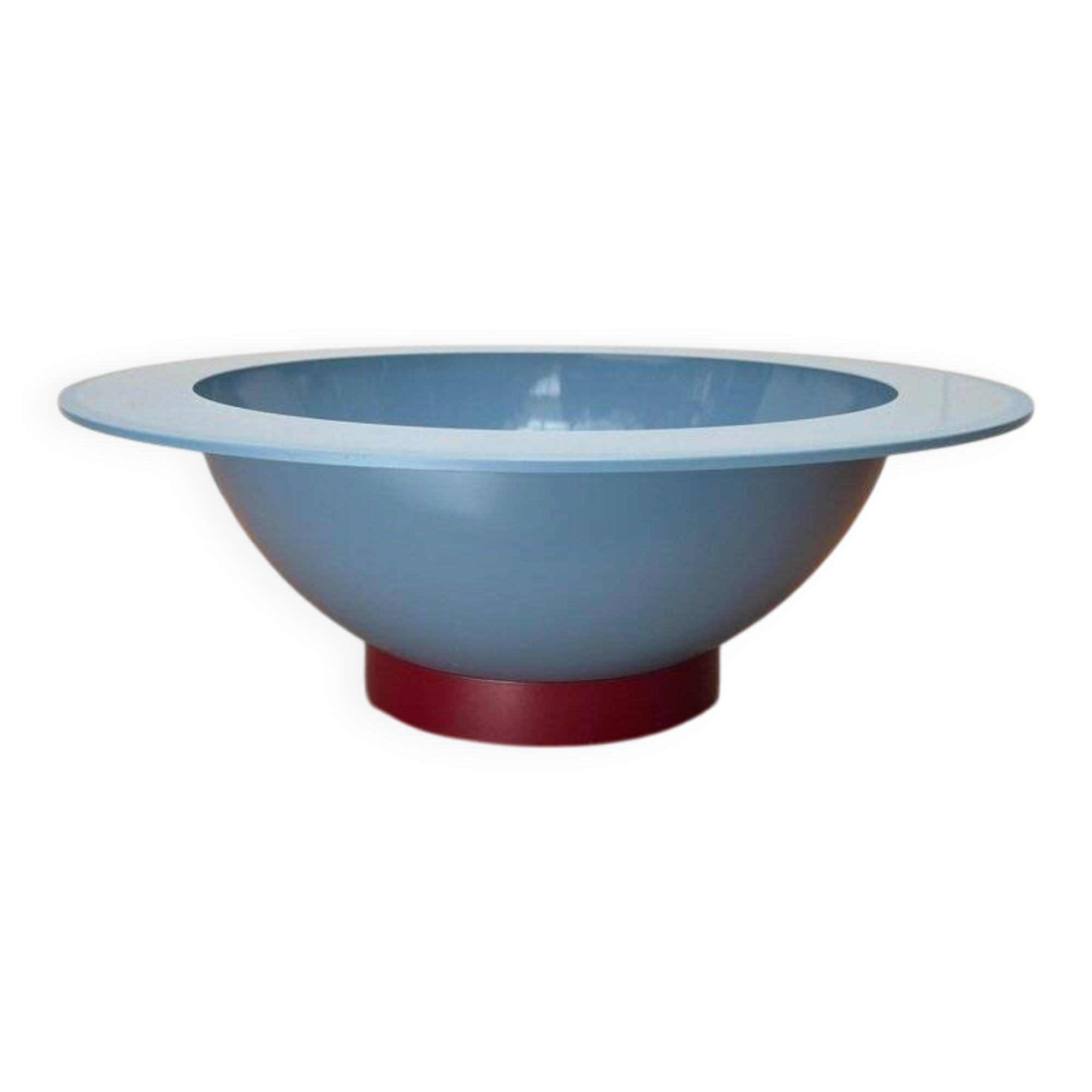 Euclid salad bowl from the Italian postmodern series by Michael Graves for Alessi, 1980s.
