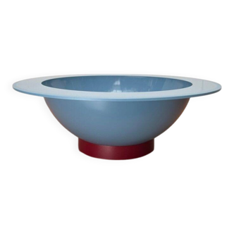 Euclid salad bowl from the Italian postmodern series by Michael Graves for Alessi, 1980s.