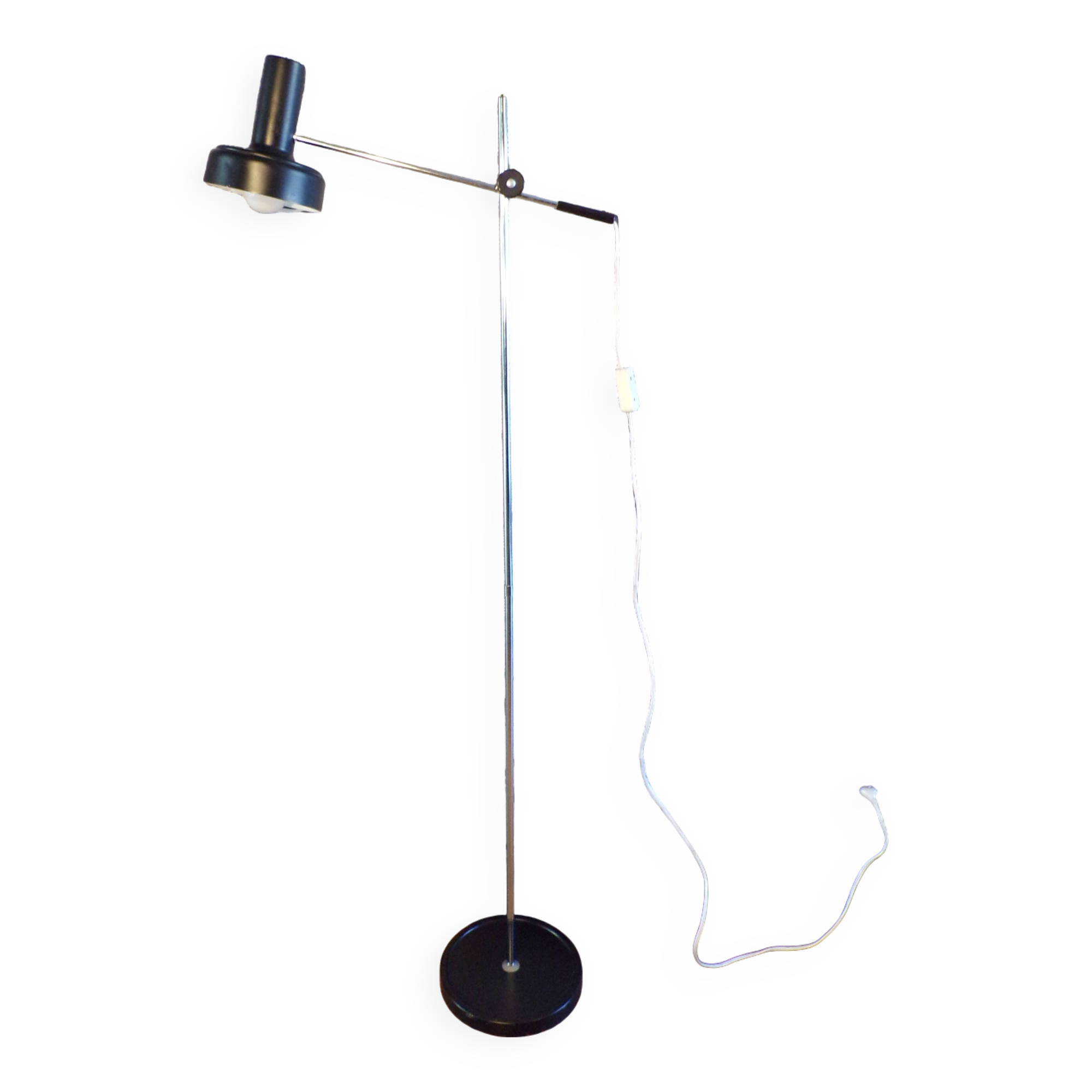 Vintage pendulum floor lamp