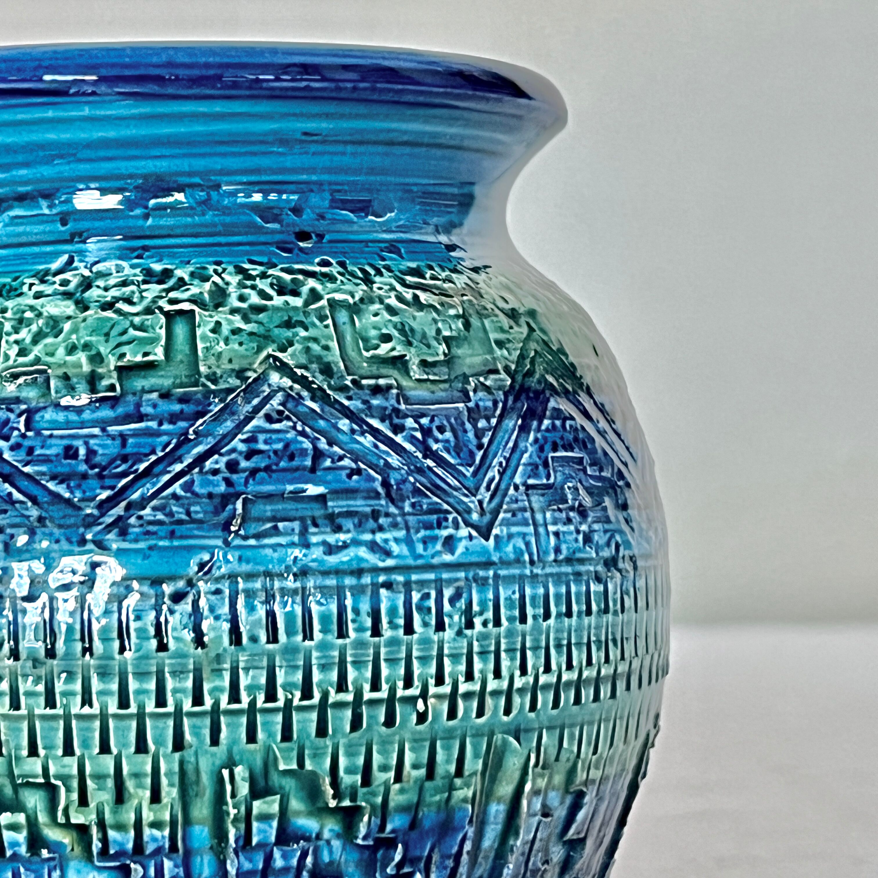 Pottery vase 50s 60s Mid Century Italy