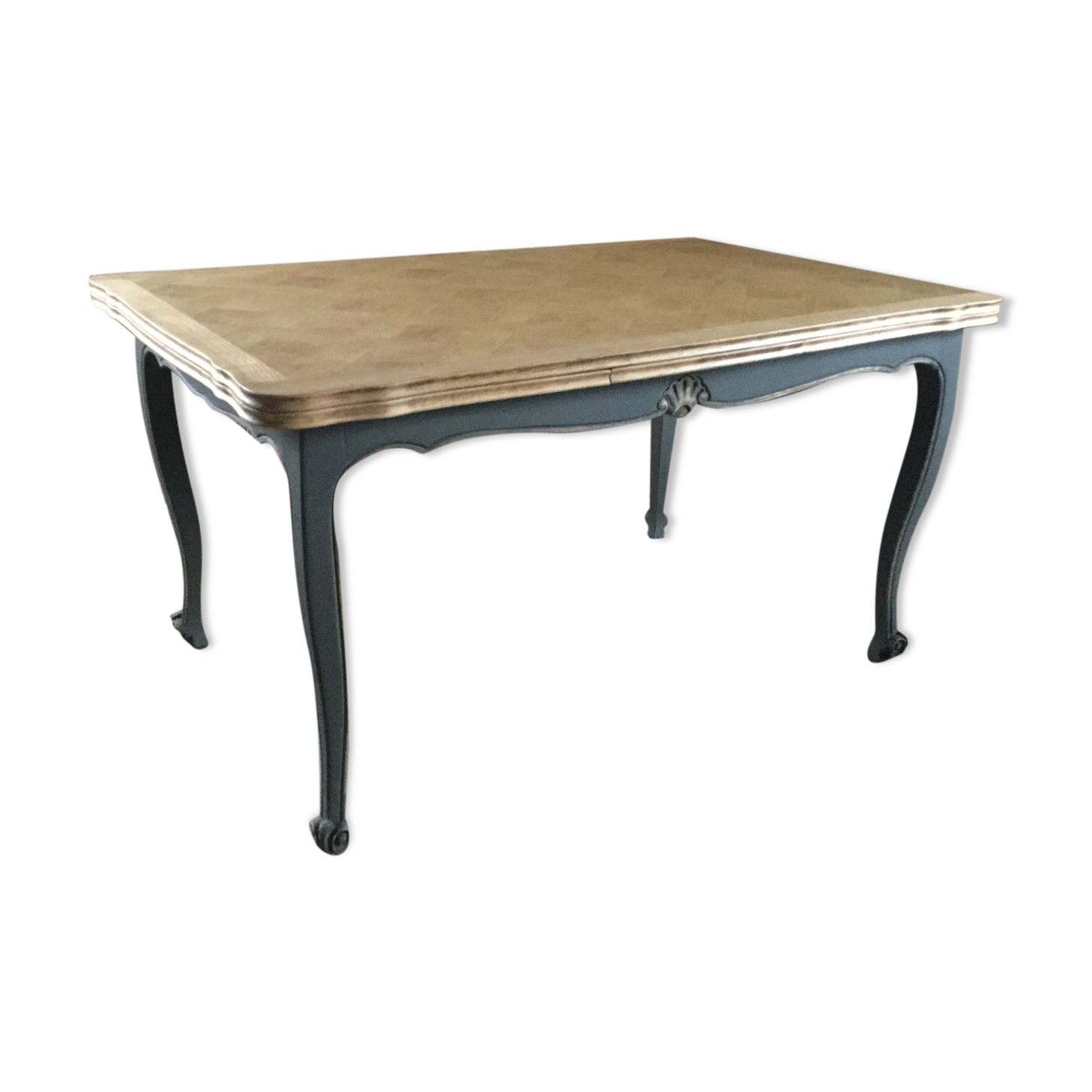 Old dining table with extensions