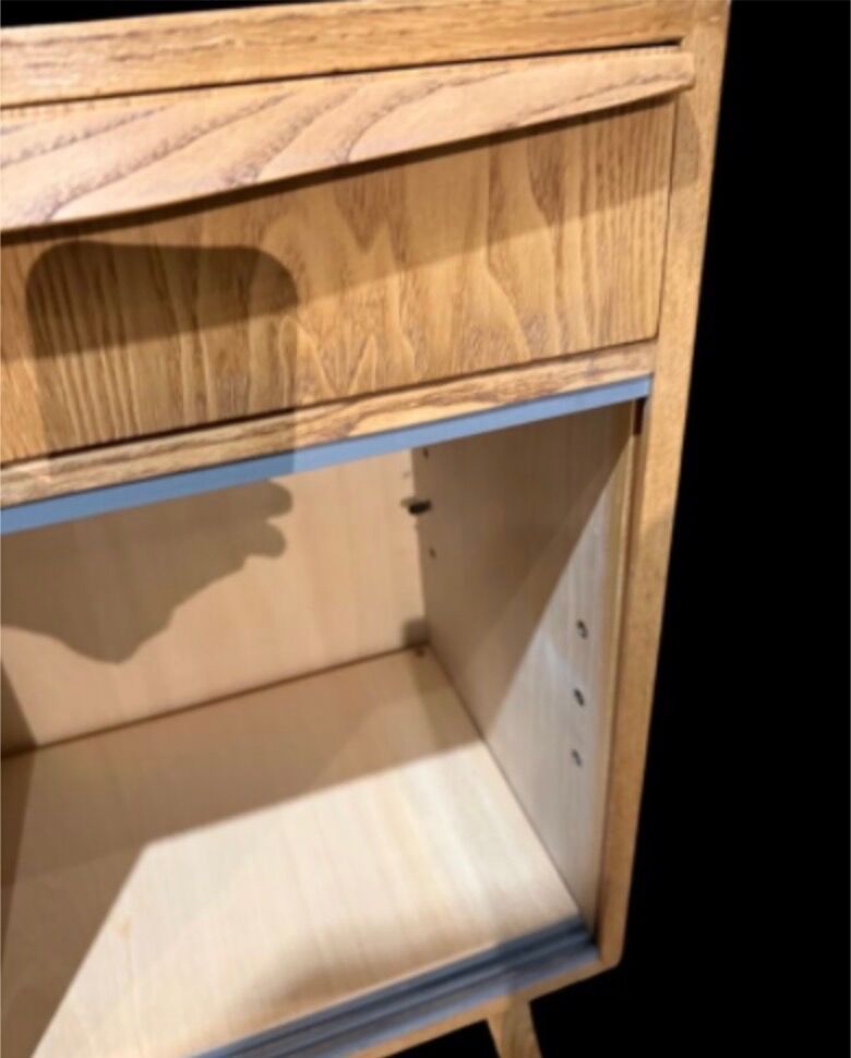 Commode chêne esprit P.Guariche