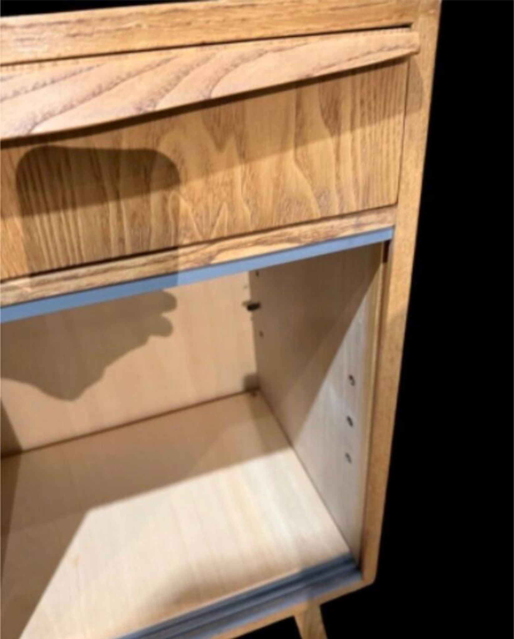 Oak chest of drawers spirit P. Guariche