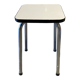 White formica stool