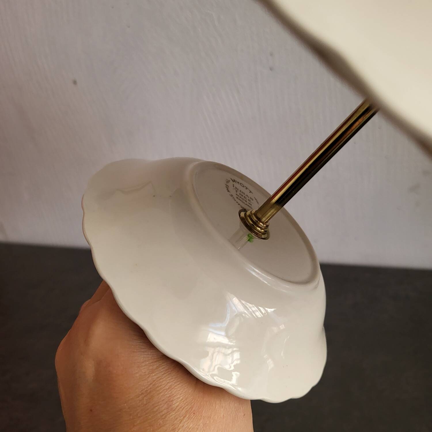 Myott porcelain cake stand in excellent condition.