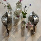 Pair of wall lights by Henri Mathieu