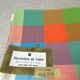 Vintage plaid cotton napkins