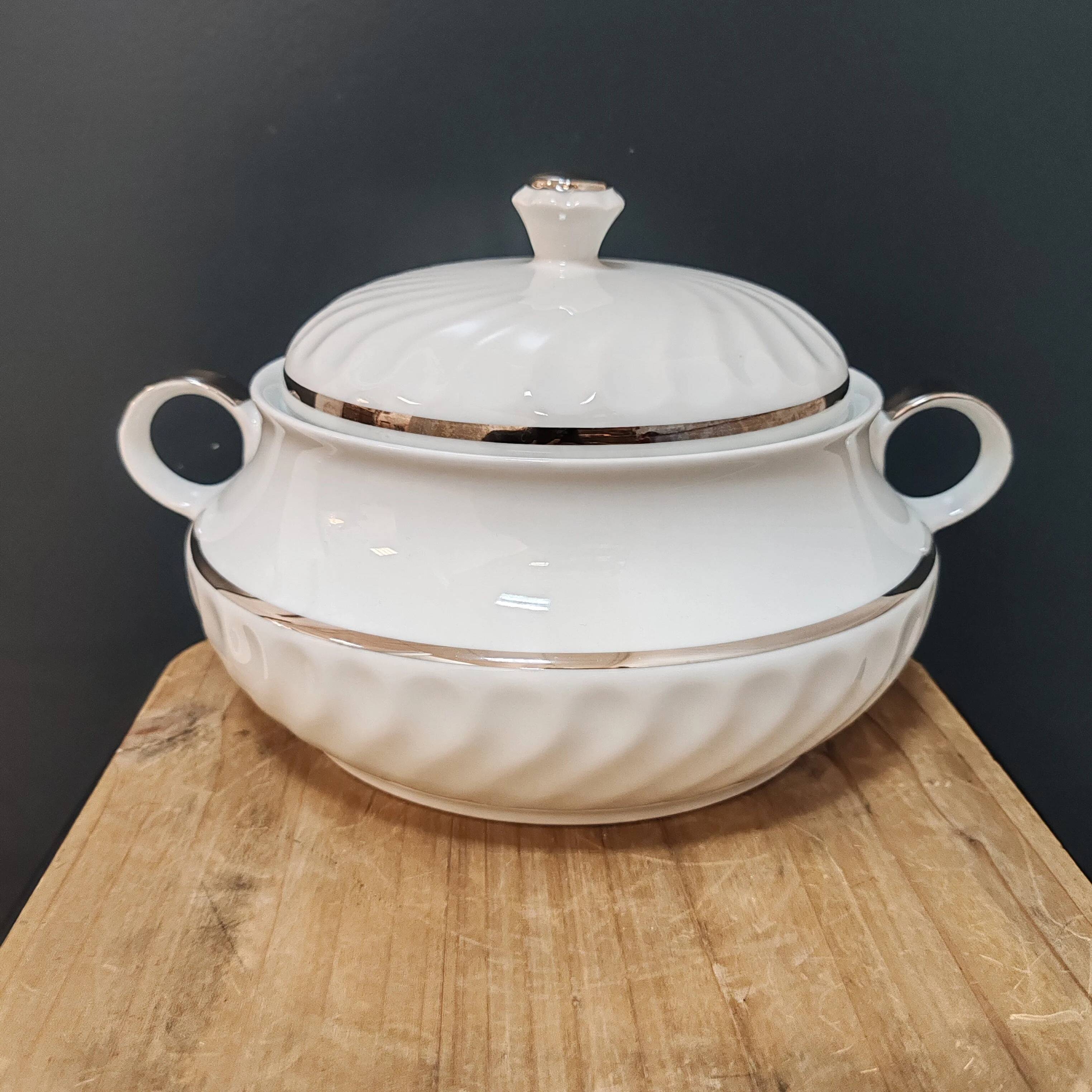 Porcelain soup tureen
