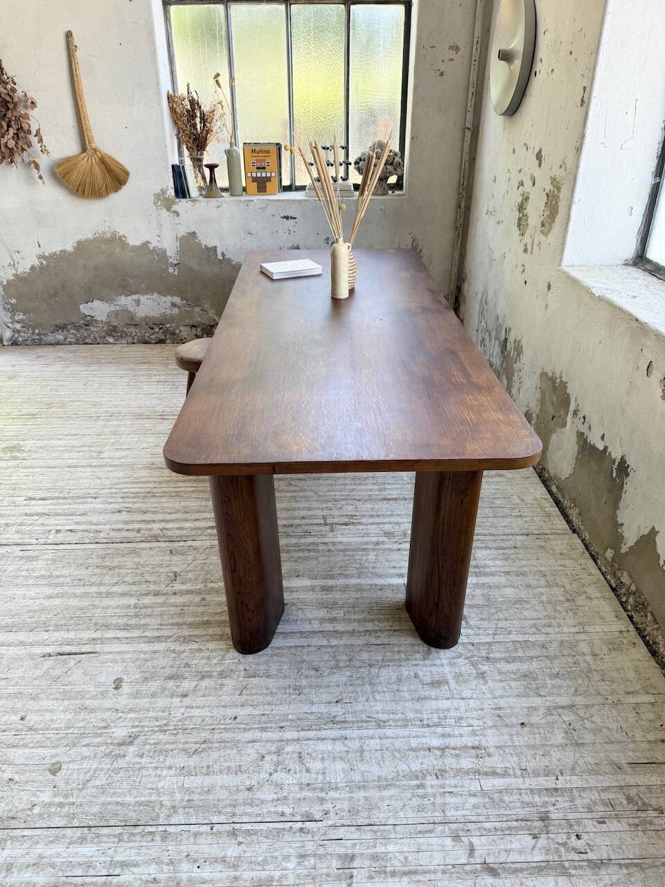 1950s oak reconstruction table