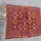 Handmade wool carpet 47x78cm