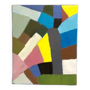 Tableau Huile au couteau