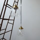 Suspension en verre soufflée