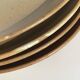 8 dessert plates village speckled blond stoneware
