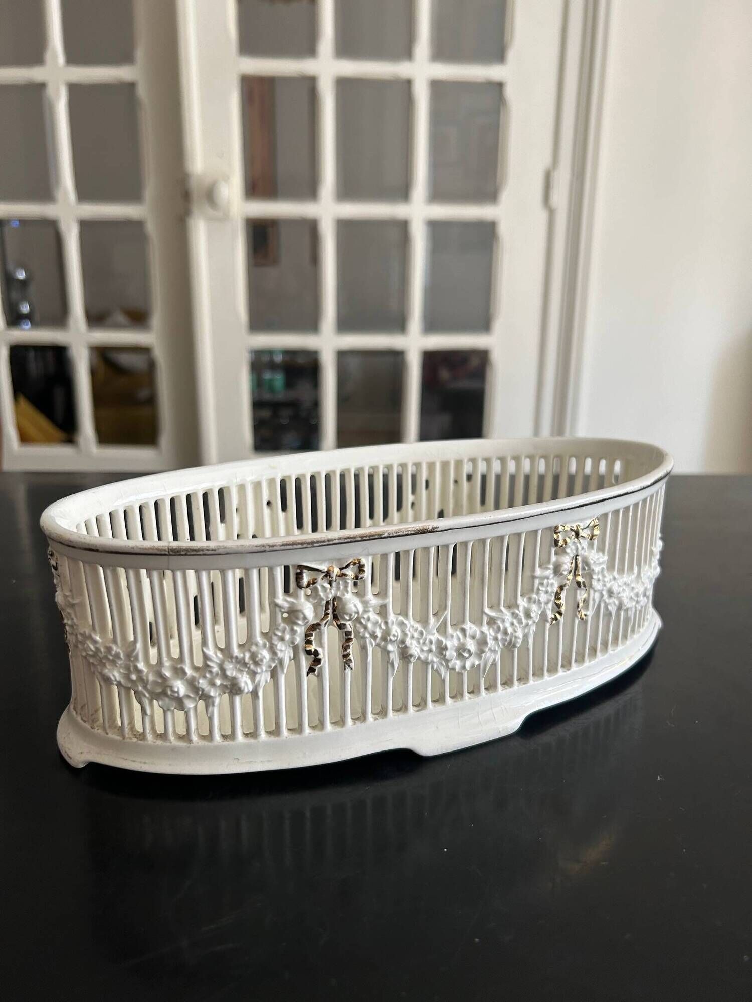Max Roesler planter, Rodach porcelain
