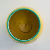 Lunéville earthenware "Egg" vase - "Cherry" Collection