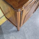 Double-body sideboard in Directoire walnut