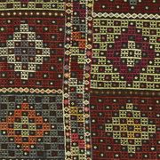 Anatolian handmade kilim rug 216 cm x 156 cm