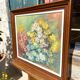 Huile sur toile - Bouquet impressionniste - 1950 il