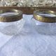 Saleron box jeweler A. Combes pepper salt salt maker Crystal cut service