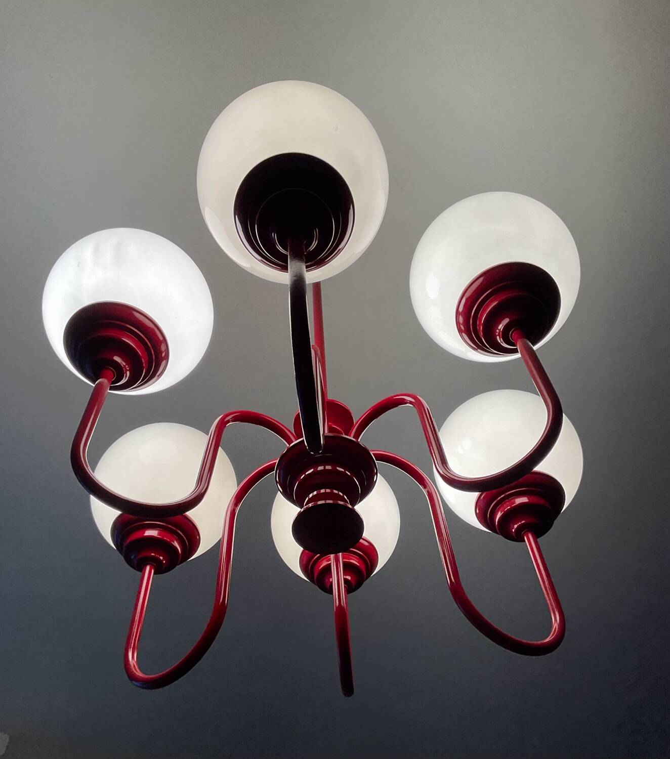 Kaiser Leuchten chandelier from the 70s-80s