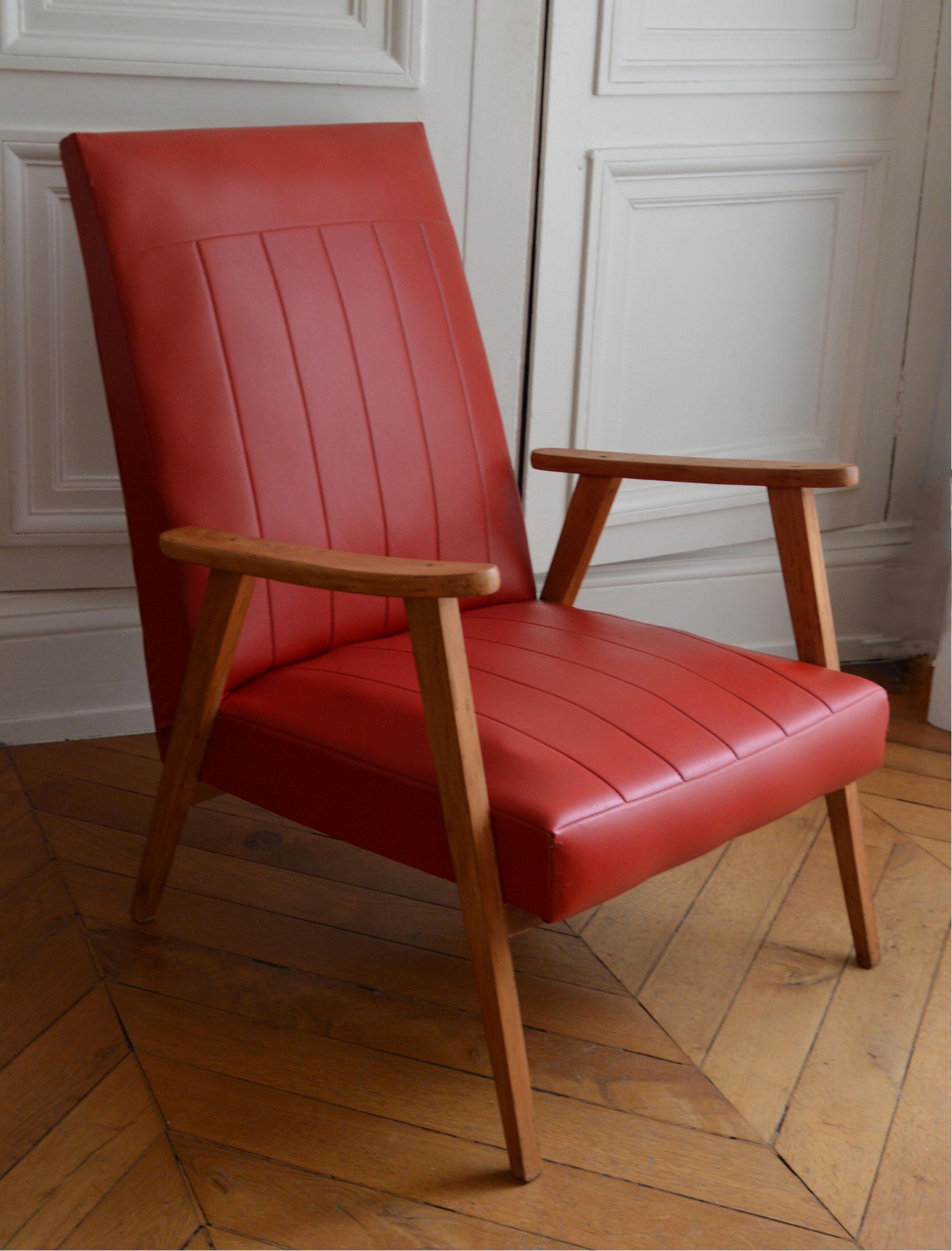 Fauteuil scandinave des années 60