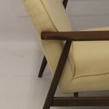 Armchair Henryk Lis 300-190 years 1970 fabric sparkling effect.