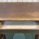 60s English flat desk in oak