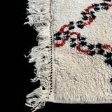 Tapis blanc cassé