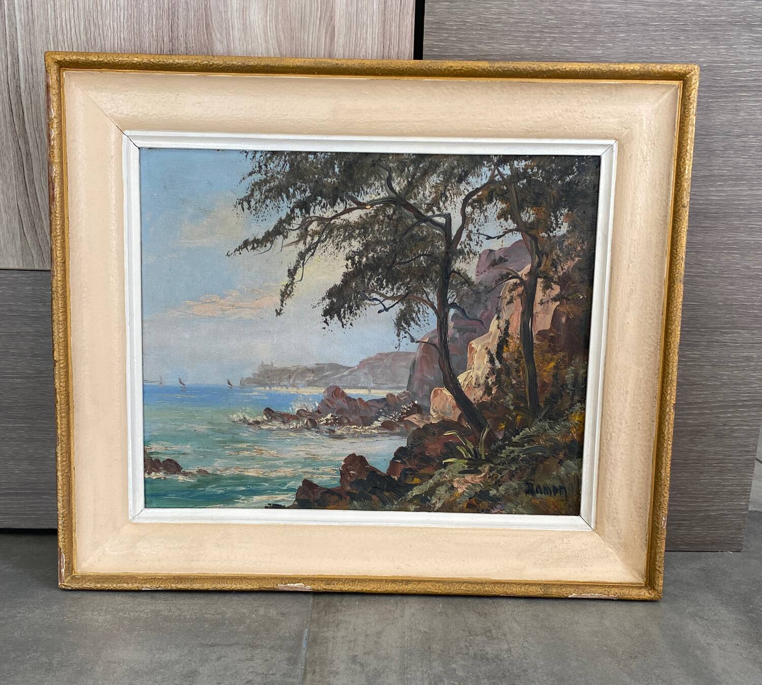 Mediterranean landscape painting