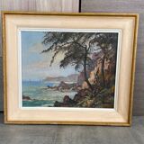 Mediterranean landscape painting