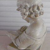 Platter bust "the reader"