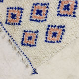 Handmade moroccan berber carpet 127 x 82 cm