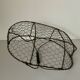 Vintage metal basket