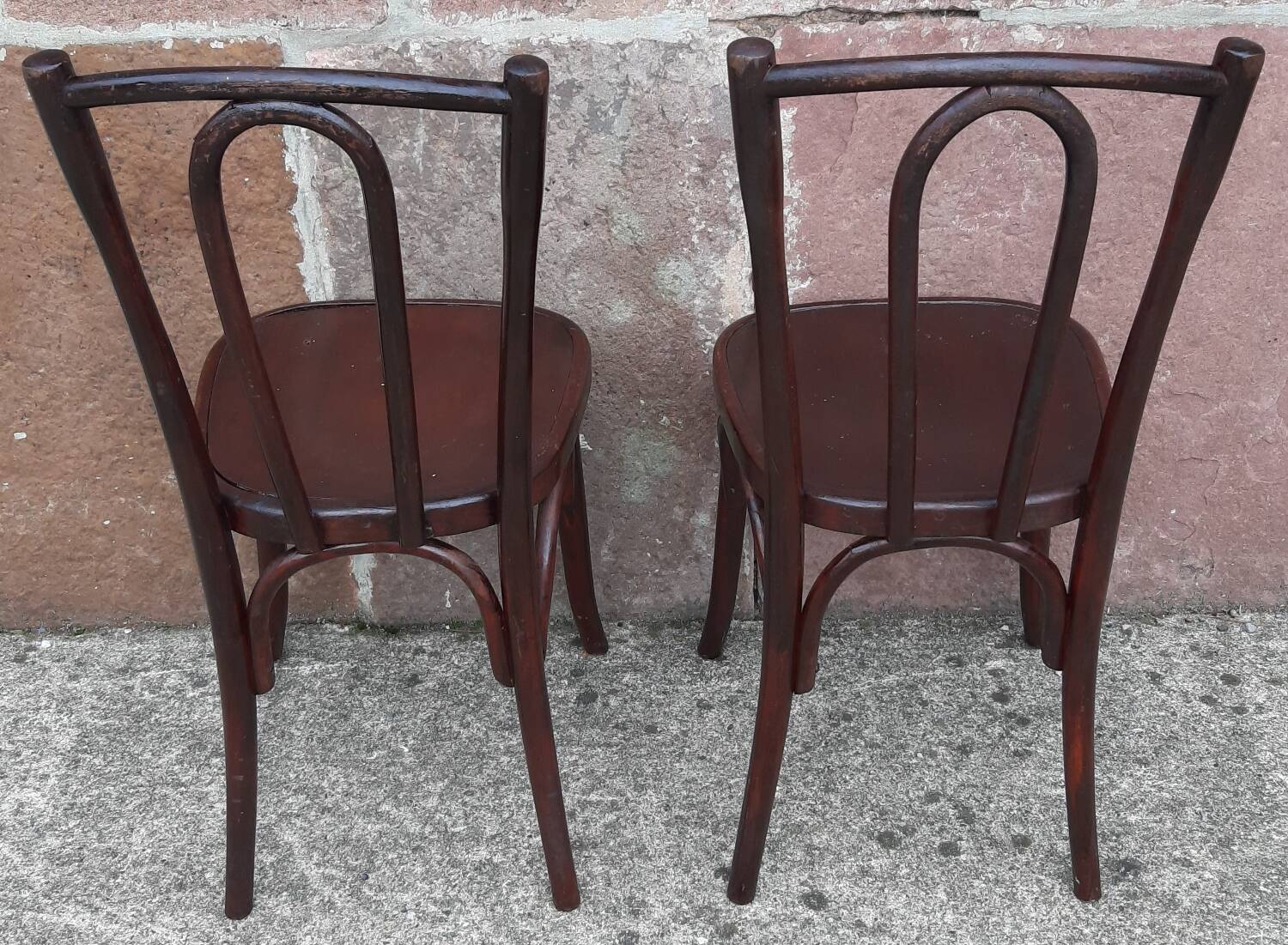 "Fischel" bistro chairs (pair)