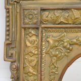Victorian giltwood wall mirror - 112x121cm