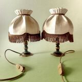 Pair of vintage accent lamps