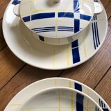 Set of vintage "Biarritz" serving dishes