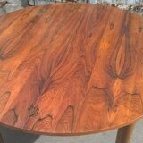 Table a rallonge en palissandre scandinave