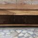 Old Burmese teak bench