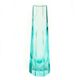 Art Nouveau vase, uranium crystal, Moser, Czechia, early 20th century