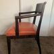 Armchair St James leather Muscat Philippe HUREL