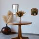 Vintage oak extendable dining table | Scandinavian design