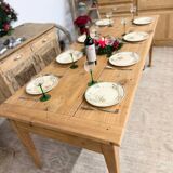 table de ferme Ancienne 2 tiroirs